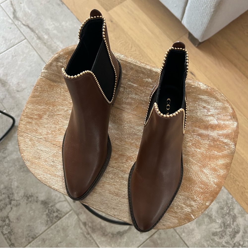 New Coach Restored Bowery Booties - Picture 3 of 5